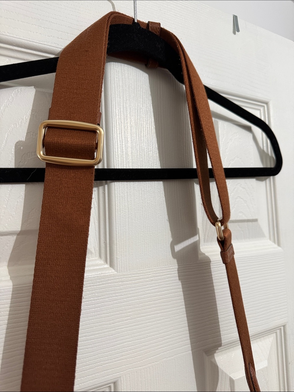 Authentic! Coach Cognac Pebbled Leather Crossbody Saddle Bag - Picture 3 of 10
